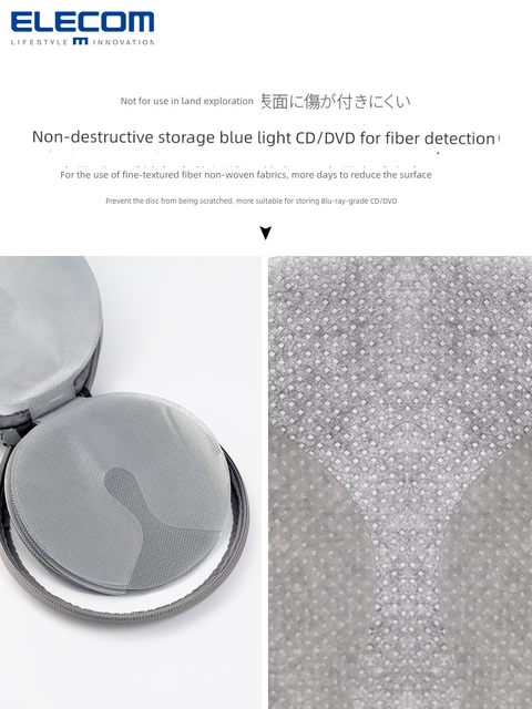 ELECOM game disc pack CD box disc pack DVD box creative disc storage pack large capacity disc storage pack