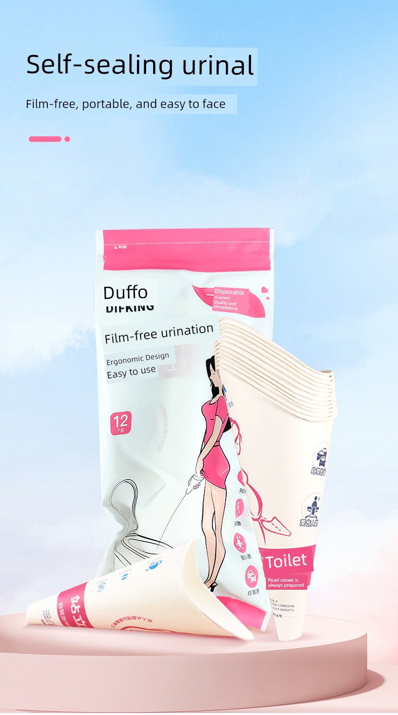 Standing Urination Device for Women, Disposable Urinal for Pregnant Women, Eliminates the Need to Squat, Allows Girls to Urinate While Standing — 2