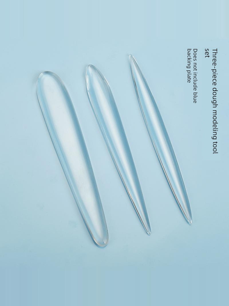 Complete Set of Acrylic Dough Sculpting Tools, No-Sharpening Eye-Popping Knife, Clay Detail Needle, Modeling Stick, Figurine Tools