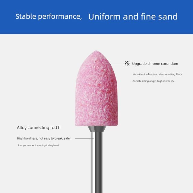 Extended grinding wheel grinding head Flint extended handle special-shaped grinding wheel grinding head Metal alloy mold polishing electric grinding head