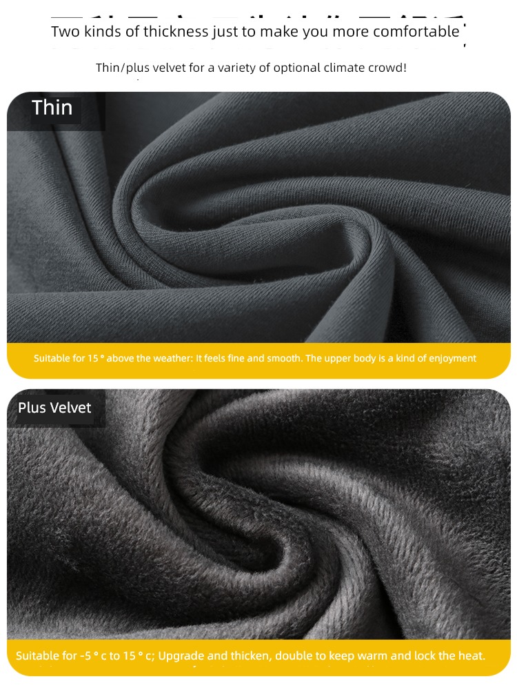 Spring and Autumn Condom keep warm Plush thickening man Sweater