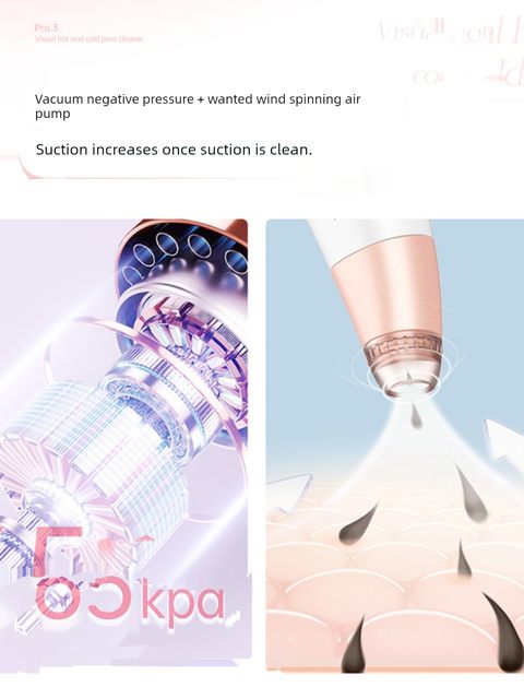 V.ONE wrist-sucking blackhead instrument face cleaning pore visualization electric artifact acne removal suction device