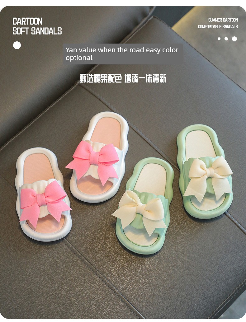 Summer Non-Slip Poop Feeling Home Outdoor Girls' Slipper — 8