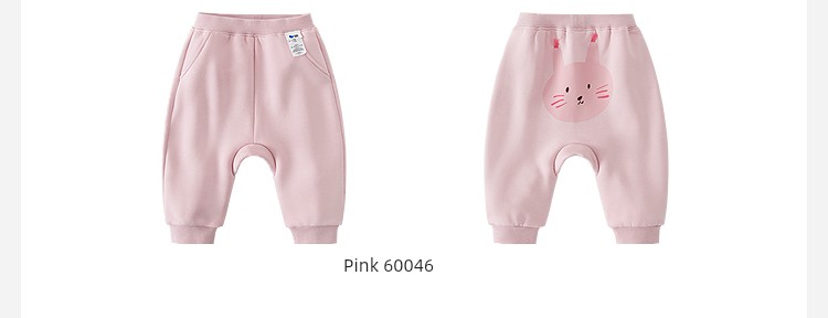 [Butt Pants] Mini Balabala Baby Pants for Boys and Girls 2026 Autumn/Winter Fleece-Lined Cute Infant Pp Pants — 32