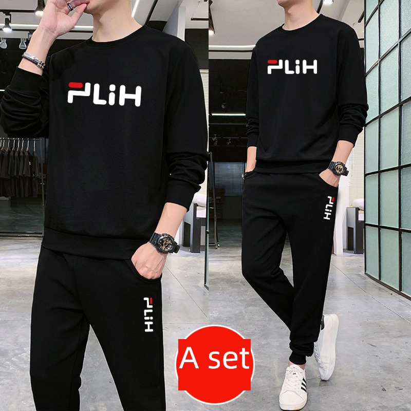 man 2021 Spring and Autumn leisure time Sports suit