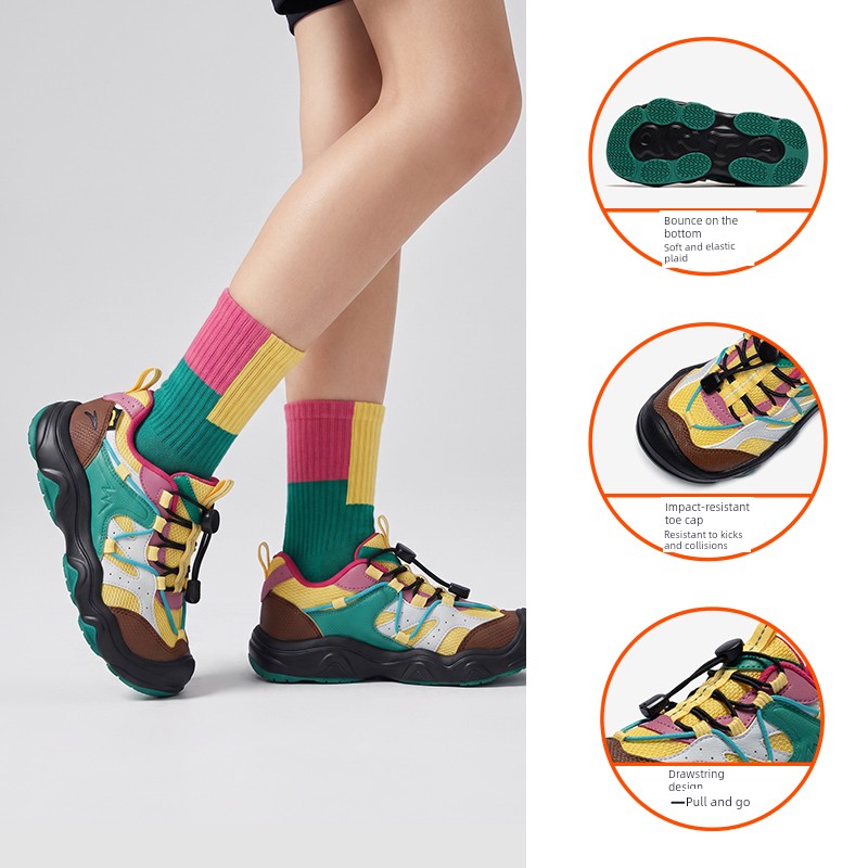 Anta Kidsren's Shoes, Kidsren's Sports Shoes, 26 Summer Hiking Shoes, Boys' Outdoor Hiking Shoes, Girls' Shoes, Casual Shoes — 3