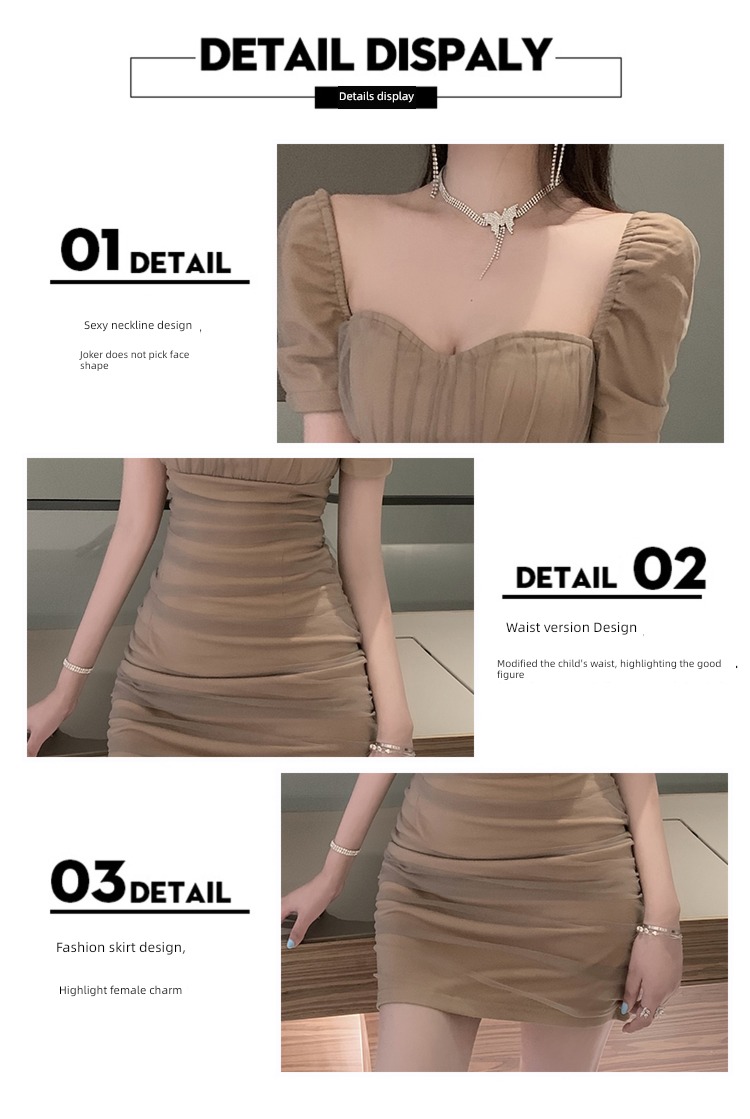 night Head office Buttocks Goddess Show figure Dress