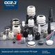 Nylon plastic cable waterproof joint fixing head PG7/PG9/PG11/PG13.5/PG16/PG19/PG21
