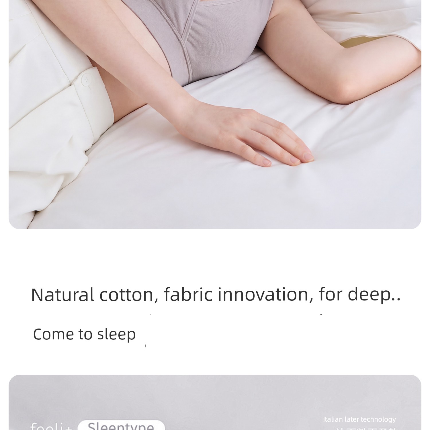 Pure Cotton Nursing Bra, Sleep-Friendly Maternity Bra, Vest-Style Postpartum Breastfeeding Bra, Suitable for Sleeping, Anti-Sagging, Thin Style — 7