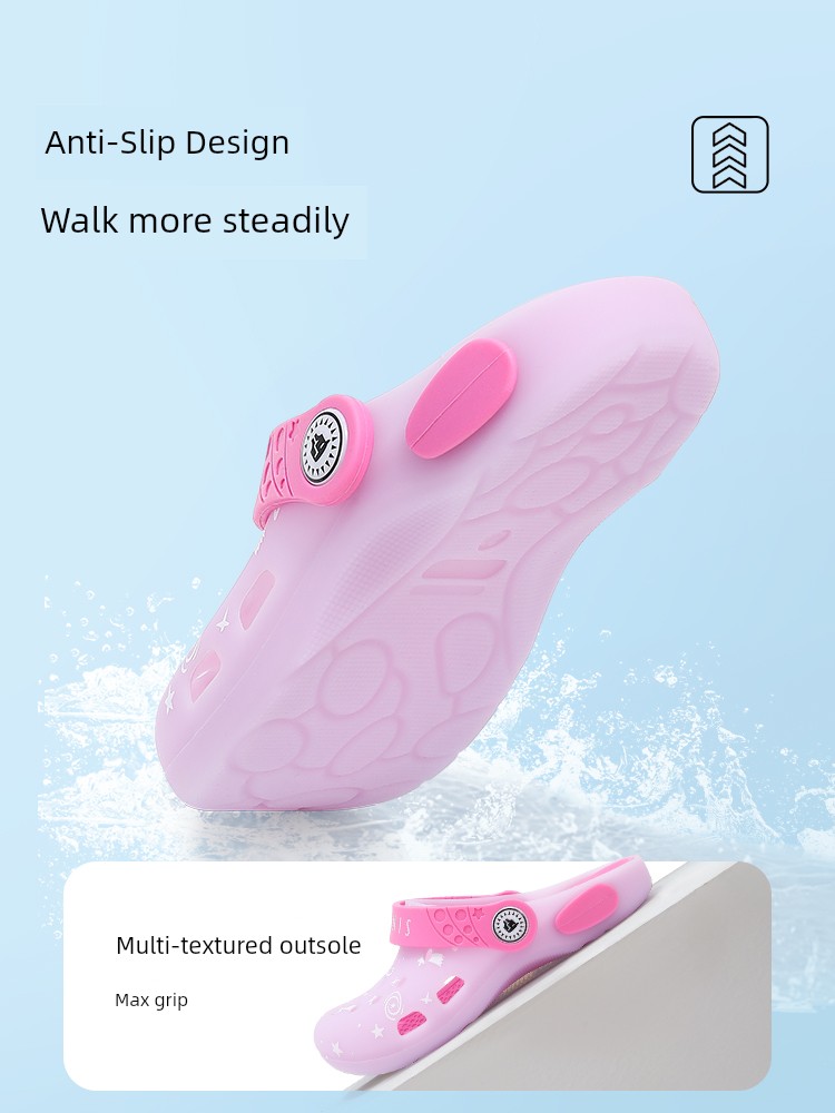 Tyrannis Children's Clogs Are Soft and Comfortable, Quick-Drying, Odor-Resistant, and Suitable for Both Boys and Girls for Beach and Seaside Use — 2