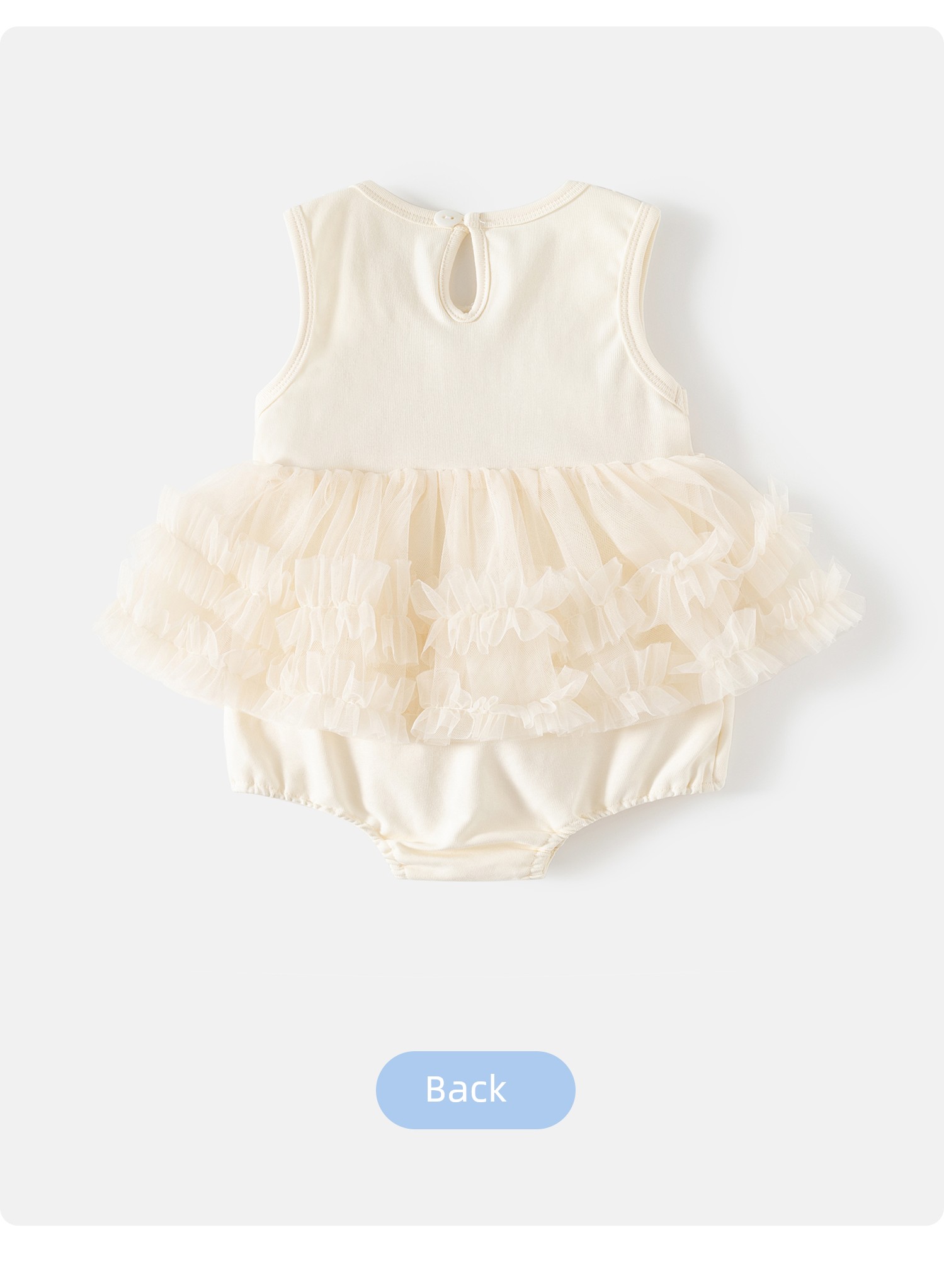 Baby Clothes, Summer Clothes, Baby Girl's One-Year-Old Princess Skirt, 100-Day Banquet, Infant Summer Thin Jumpsuit — 14