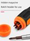 Ratchet magnetic dual-purpose screwdriver set, cross one-shaped double-head manual industrial-grade screwdriver, screwdriver