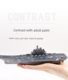 Alloy luxury cruise ship model return power sound and light toy ship ferry yacht ship aircraft carrier warship destroyer
