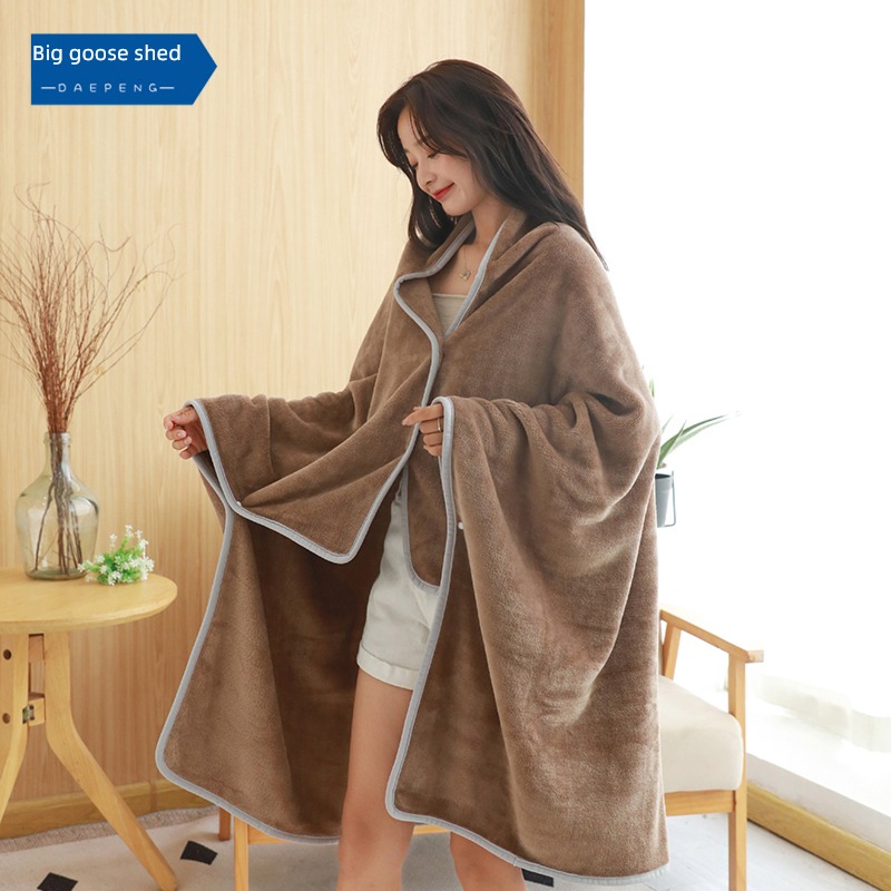 Nap blanket Cap Four Seasons General cloak air conditioner Shawl