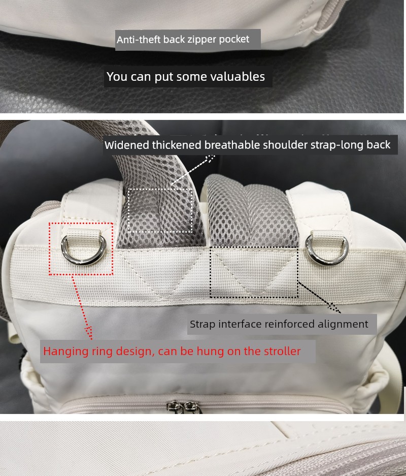 Japan Super Lightweight Waterproof Go out Satchel Baby Diaper Bag — 23
