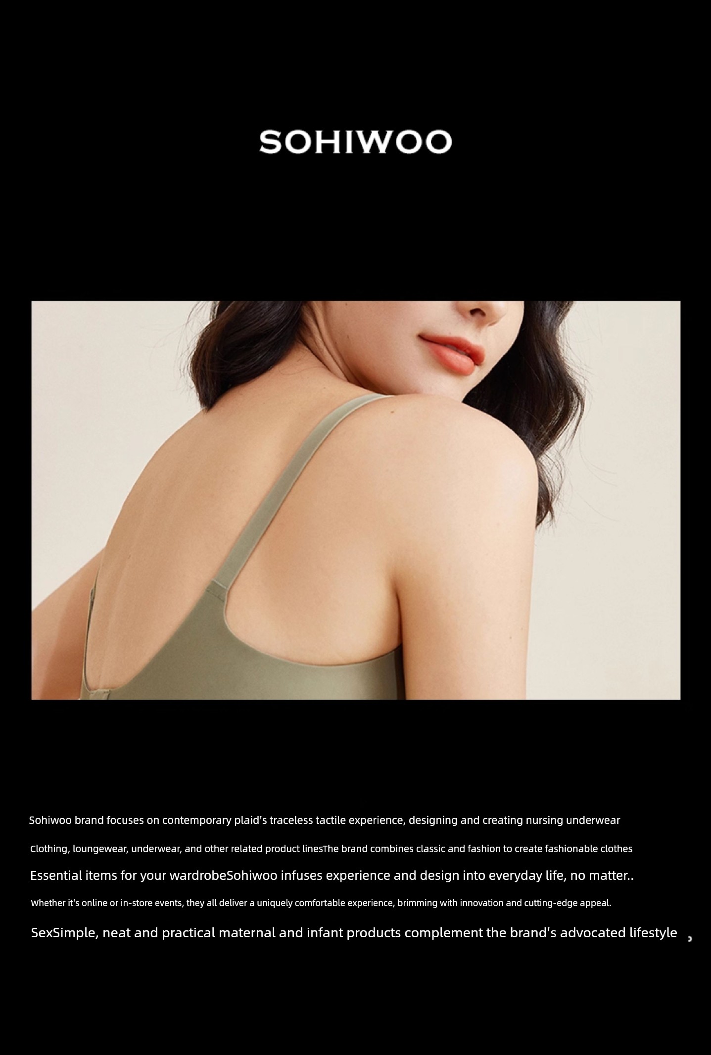 Sohiwoo Maternity Breastfeeding Underwear Autumn Push up and Anti-Sagging Bra Breastfeeding Special Pregnancy Plus Size — 34