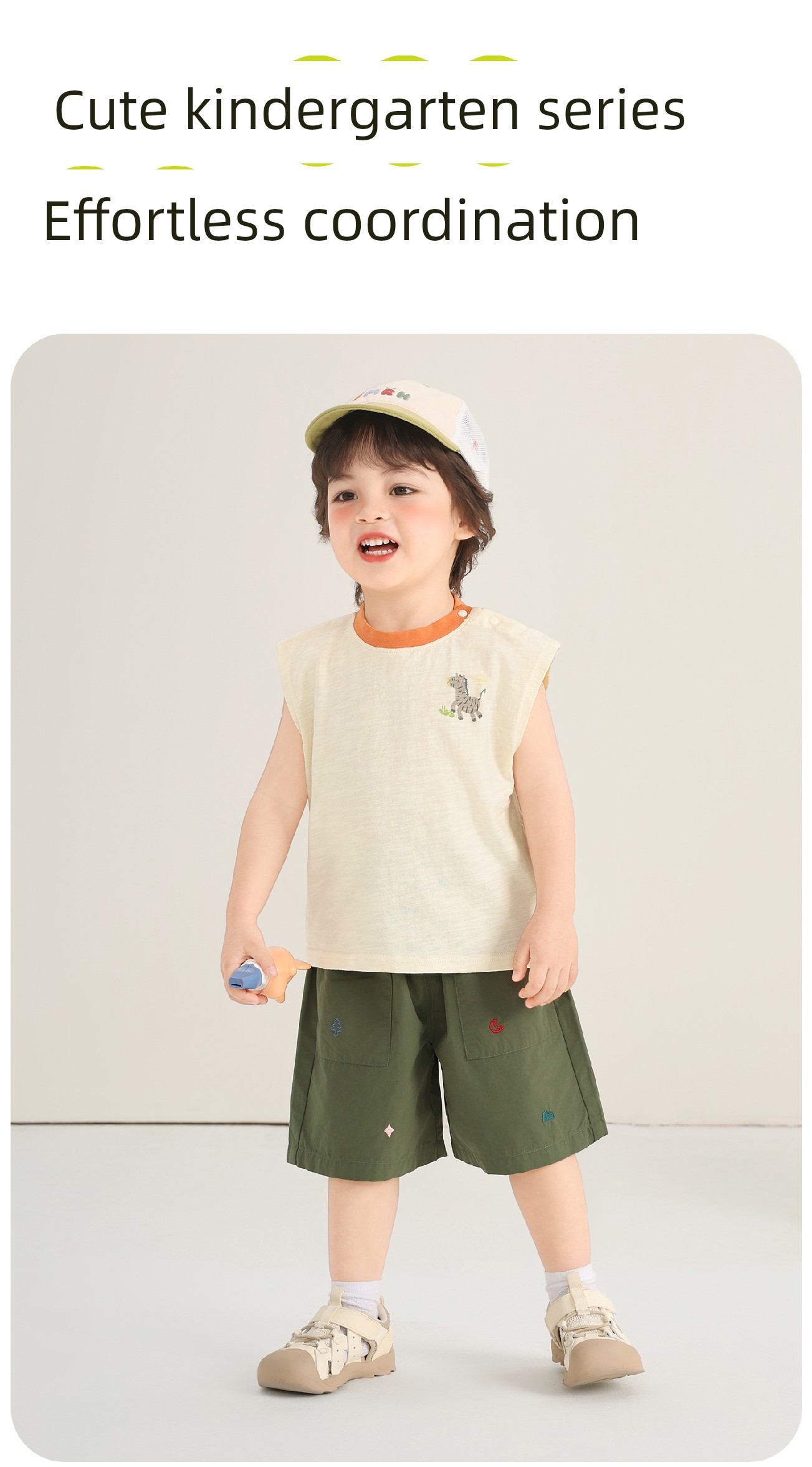 [Summer Vest Clearance] Baby Clothes Casual Vest Summer Sleeveless T-Shirt Boys Girls Baby Tops — 13