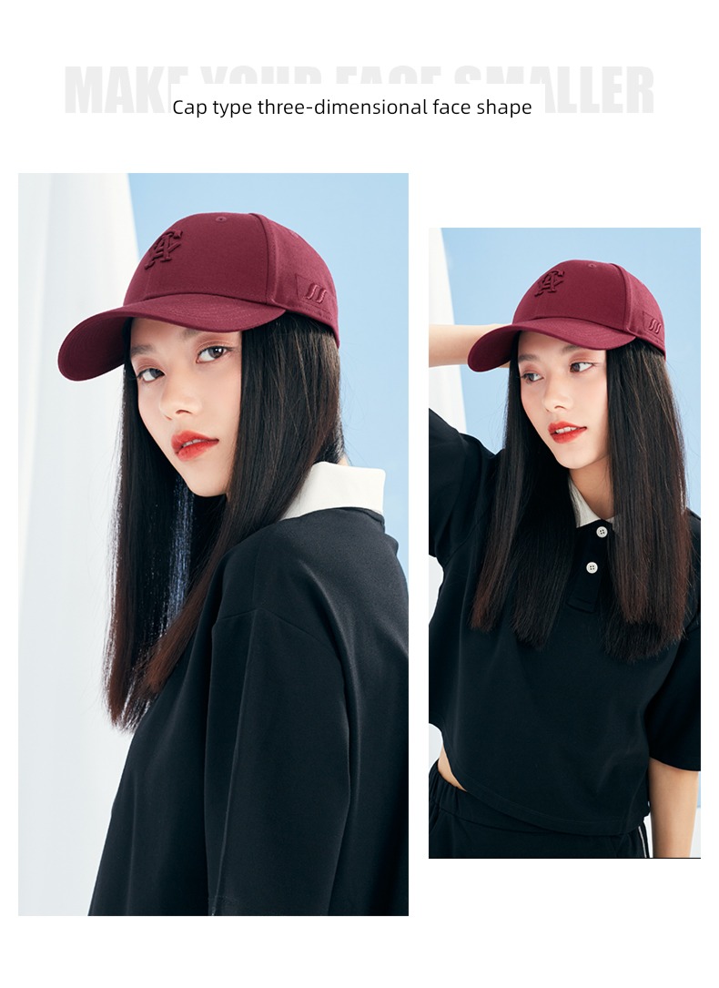 CACUSS female autumn Big head circumference Wearable Versatile Hat