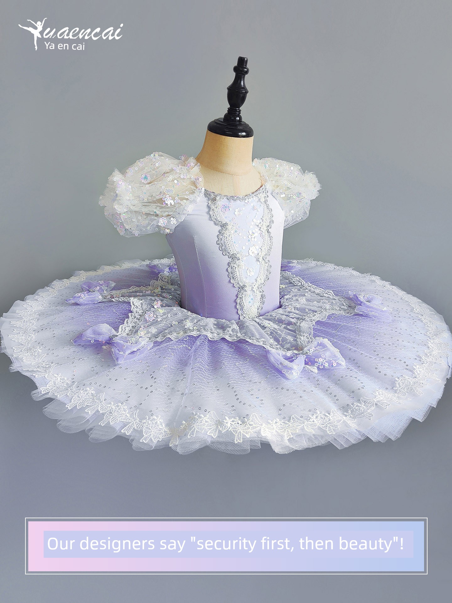 Ballet Skirt for Girls, Sleeping Beauty Dance Performance Costume, Children's Tutu Skirt, Fairy Doll Professional Princess Tutu Skirt