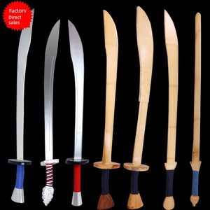Peking Opera Props, Martial Arts Wooden Swords, Martial Arts Actors, Stage, Film and Television Performances, Small Sold