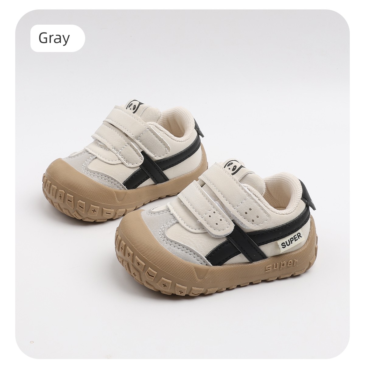 Jq Jingqi Baby Girl Toddler Shoes Infant Soft-Soled Functional Shoes Spring and Autumn New Anti-Kick Breathable Sports Shoes — 27