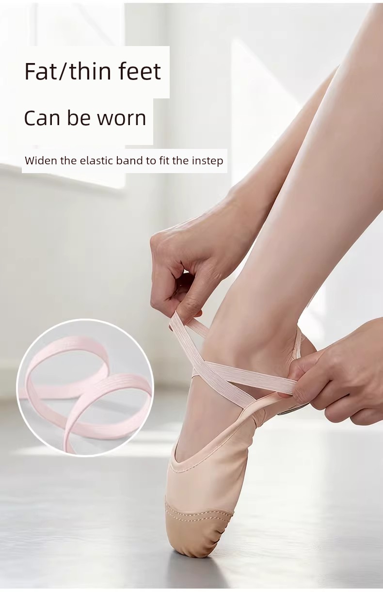 361 ° Children's Dance Tights for Practice, Spring and Autumn Style, White Pantyhose for Girls' Dance Exams — 5