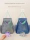 Garbage bag storage bag mesh bag kitchen plastic bag sorting artifact wall-mounted shopping bag storage bag storage bag hanging bag