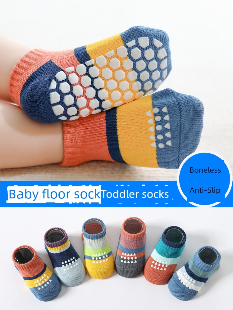 Spring and Summer Early Education Boneless Loose Indoor Shoes Room Socks