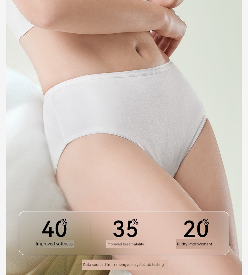 【New Customer】October Crystal Disposable Underwear, Pure Cotton, Mid-High Waist, Women's Style, No-Wash, Ready-To-Wear, Eo, Postpartum, Maternity — 14