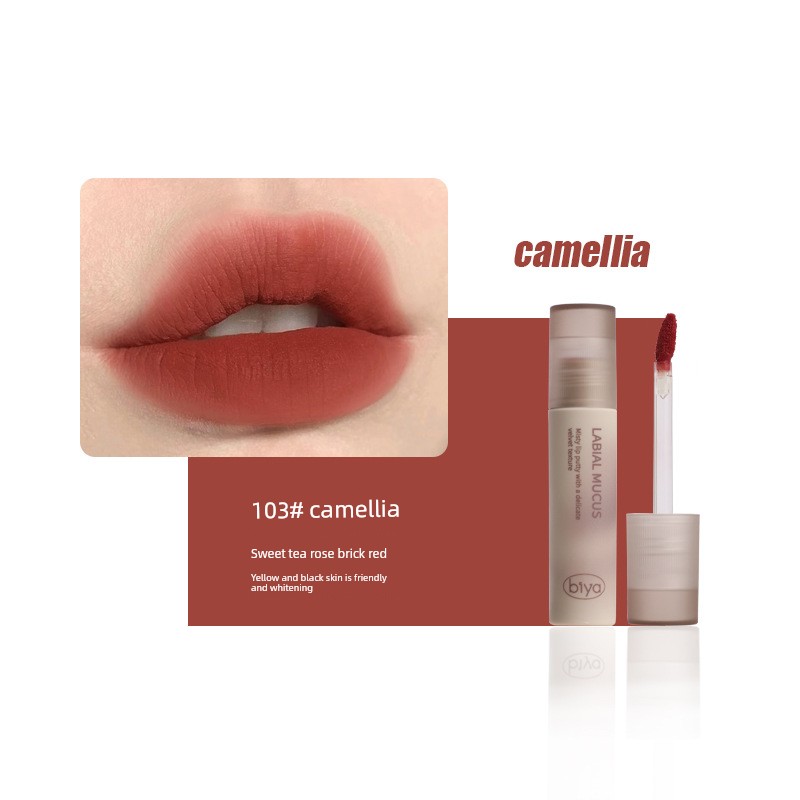 Matte Lip Glaze for Pregnant Women, Velvet Lip Gloss That Is Not Easy to Smudge, Lightweight and Suitable for Use during Pregnancy — 3