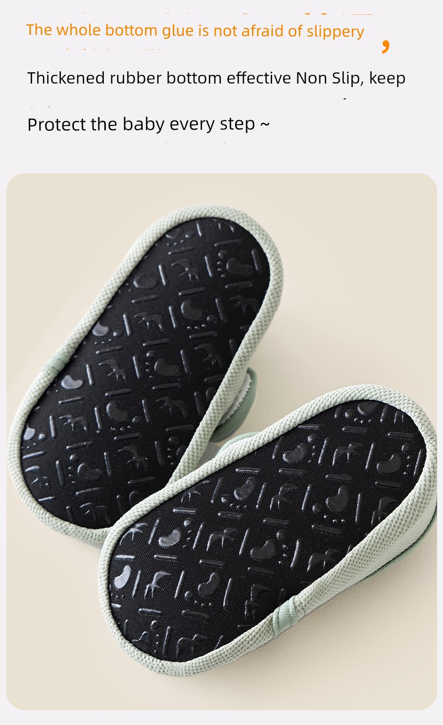 Fall and Winter Infant Indoor Non Slip Thickened Floor Shoes — 3