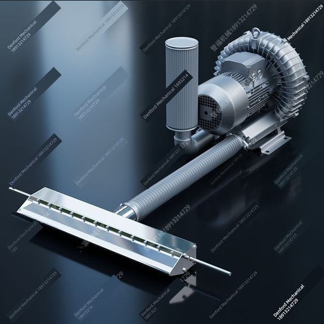 Air knife blower cleaner water removal blow dry cleaning industrial hot air knife aluminum alloy cooling cooling air curtain temperature isolation