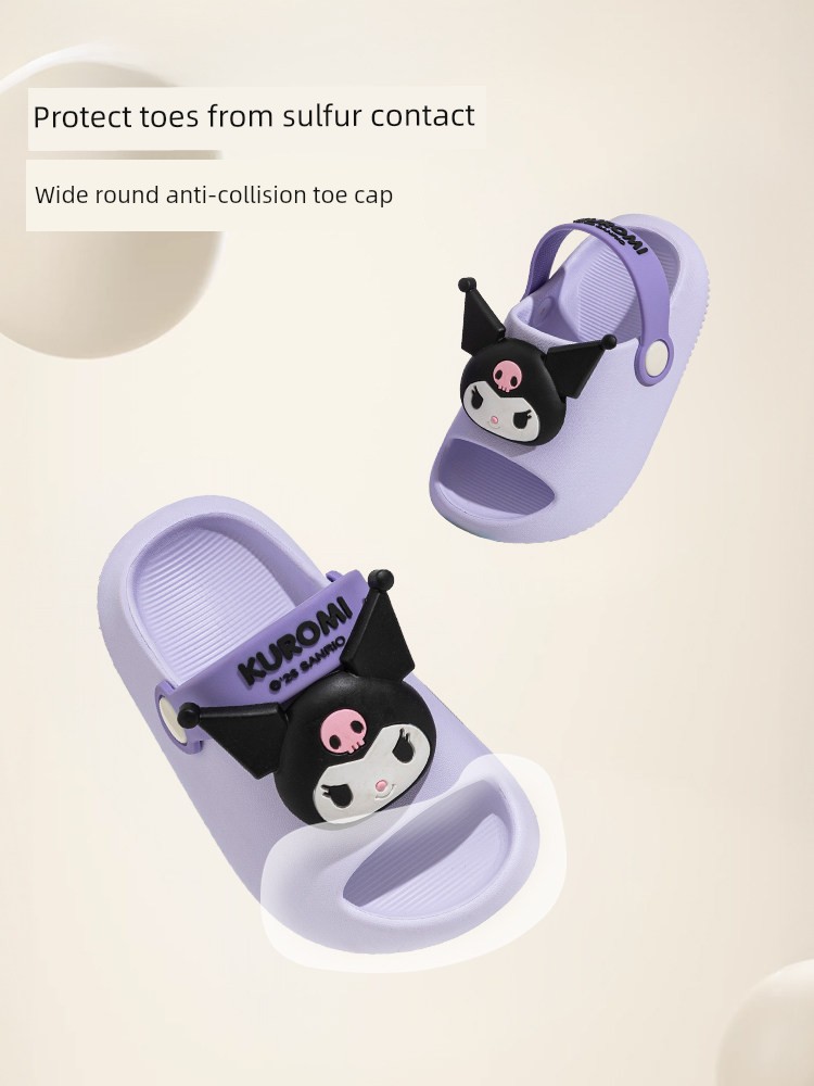 Hello Kitty Girls' Slippers for Children, Summer Indoor Non-Slip Slippers for Toddlers and Young Girls, Suitable for Home and Kindergarten — 4
