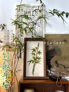 【Bamboo Brings Peace】Intangible Cultural Heritage Cloisonné Enamel Salon Team Building Activity DIY Craft Material 