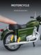 1 10 alloy vintage happiness 250 motorcycle collection ornaments simulation sound and light nostalgia rural motorcycle gift men