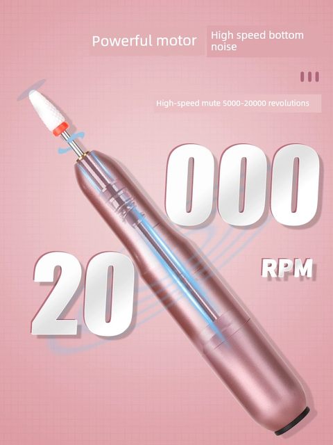 美甲打磨机电动卸甲磨指甲器卸甲机修甲去死皮打磨工具美甲店专用