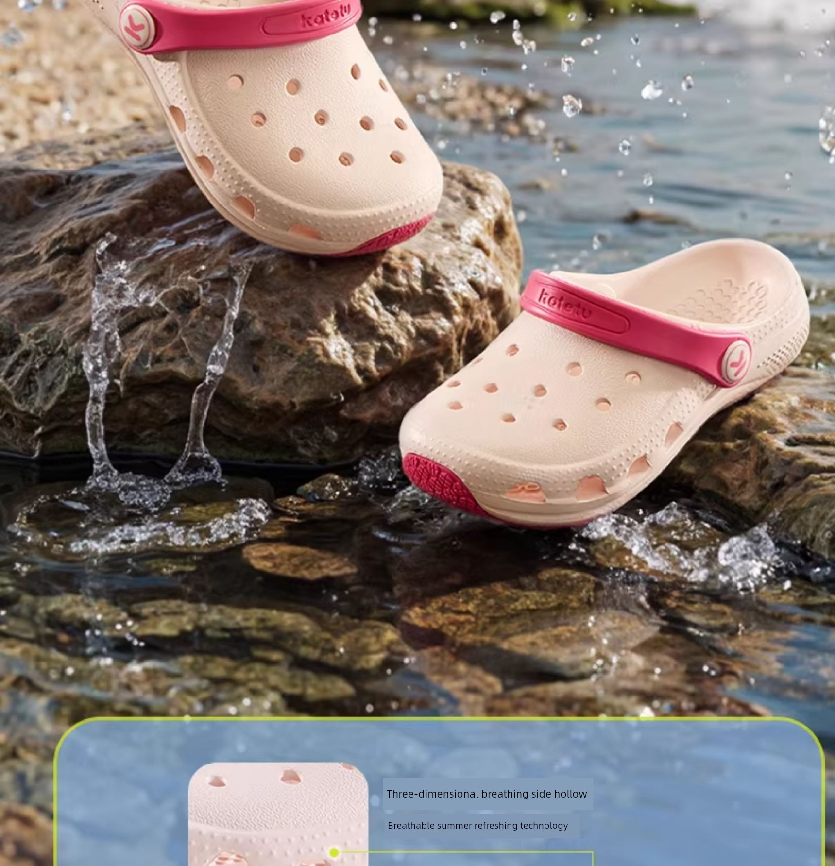 Carter Rabbit Kidsren's Slippers 2026 New Summer Baby Non-Slip Clogs Boys' Indoor Shoes Girls' Beach Shoes — 9
