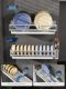 304 stainless steel kitchen storage rack, dish storage rack, household wall hanging, bowl rack, sink, bowl and dish drain rack