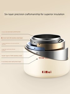 Insulated Portable Lunch Box Stainless Steel for Office Workers 2026 New Model Double-Layer 24-Hour Extra-Long Thermal I
