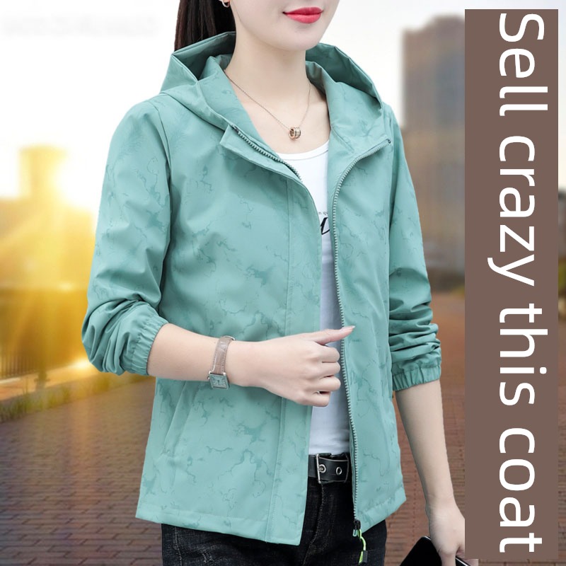 Good morning! spring ma'am Hot money mom Versatile short coat