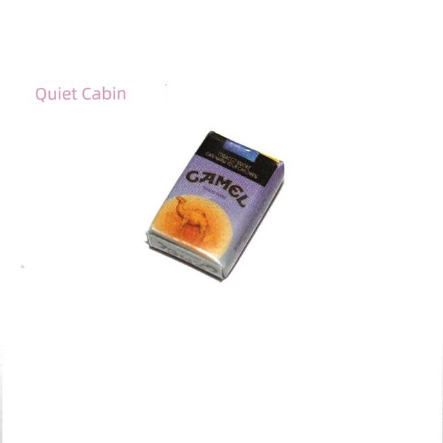 Miniature food play toys and supermarket scene ornaments DIY doll house accessories household model ornaments simulation mini cigarette box