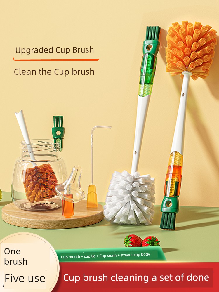 Five-in-One Multi-Function Feeder Sponge Brush Cup
