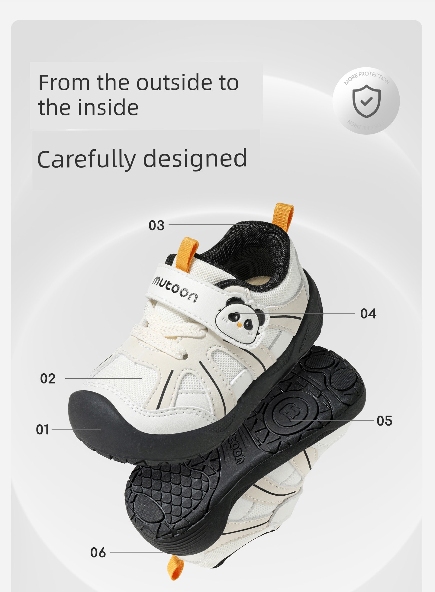 Toddler Shoes with Cute Little Paw Design, Stable and Protective Baby Shoes for Girls, New Soft-Soled Children's Shoes for Boys, Autumn 2026 Collection — 33