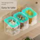 Kitchen onion, ginger and garlic storage basket storage rack bathroom hanging basket hanging basket bathroom wall plastic storage basket storage box