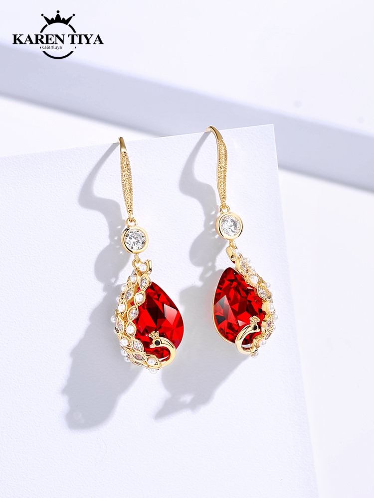 Light luxury atmosphere Advanced sense summer female Earrings