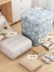 Clothes quilt storage bags Large capacity wardrobe sorting box Moving and packaging artifact Large storage basket Extra large waterproof