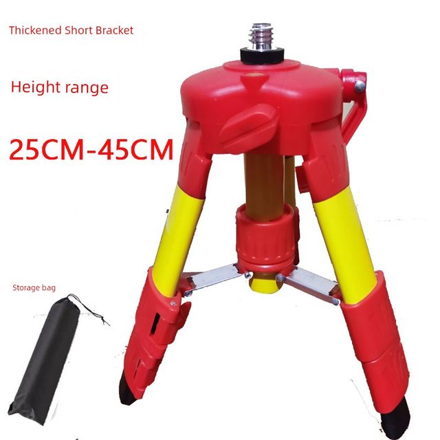 Infrared level bracket tripod telescopic rod laser projector tripod thickened lift support rod