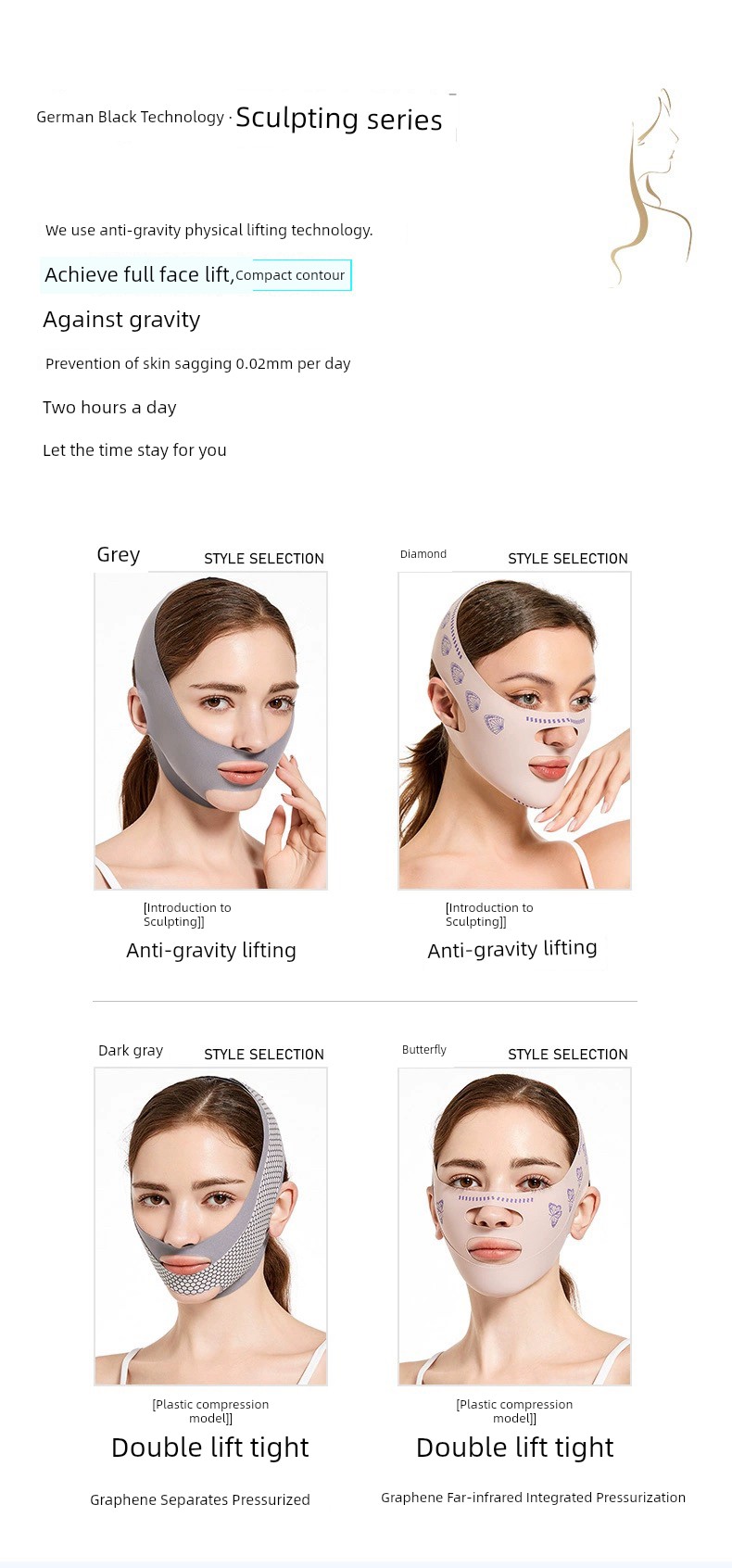V-Face Slimming Bandage – Lifting & Double Chin Reducer