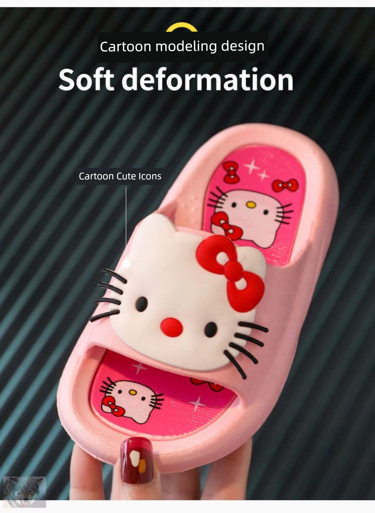 Girls' Slippers, Kidsren's Indoor Home Shoes, Cartoon Little Girls' Anti-Odor Slippers, Anti-Slip Summer Shoes for Baby Girls — 8
