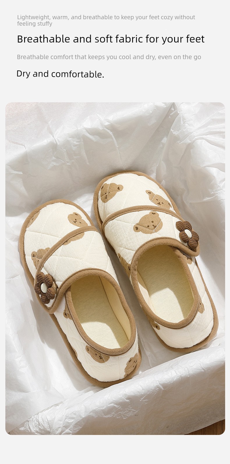 Maternity Shoes for Postpartum Women, Thin Style for Spring and Summer, Closed-Back, Soft Sole, Non-Slip, Thick-Soled Slippers for All Seasons — 8